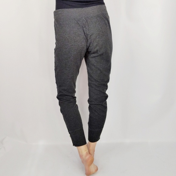 J.CREW ultraknit un-sweatpant grey zipper jogger - Picture 4 of 8